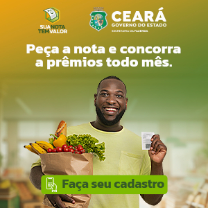 Sua nota tem valor - Peça a nota e concorra a prêmios todo mês.