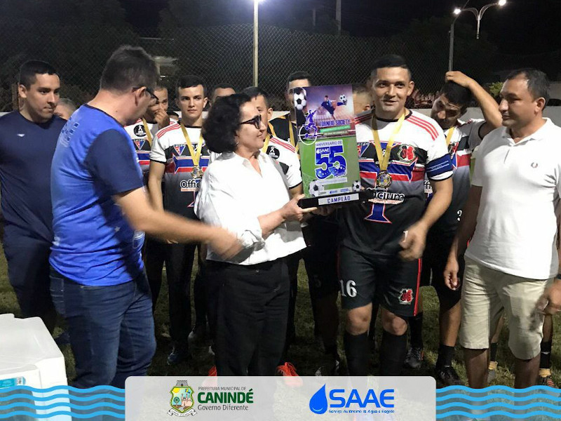 SAAE finaliza torneio em comemoração dos 55 anos.