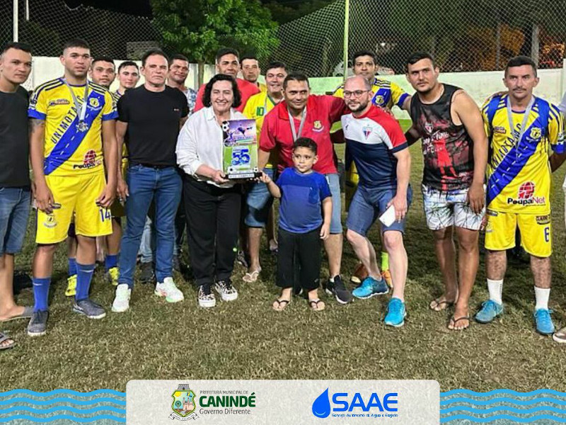 SAAE finaliza torneio em comemoração dos 55 anos.