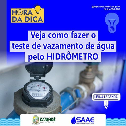 Foto de um hidrômetro.