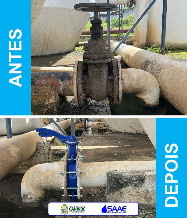 SAAE de Canindé realiza manutenção na estação de tratamento de água – ETA PAC