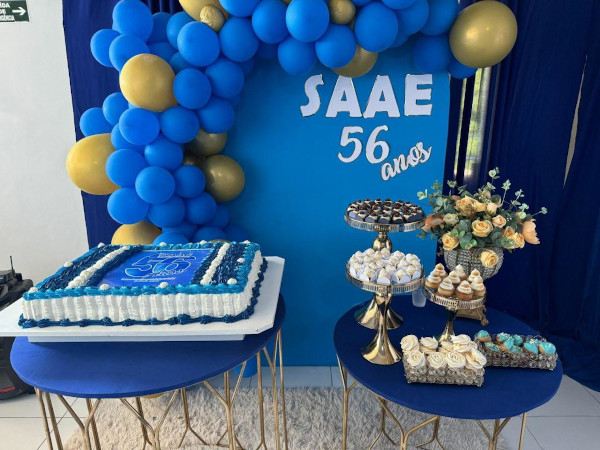 SAAE comemora aniversário de 56 anos.