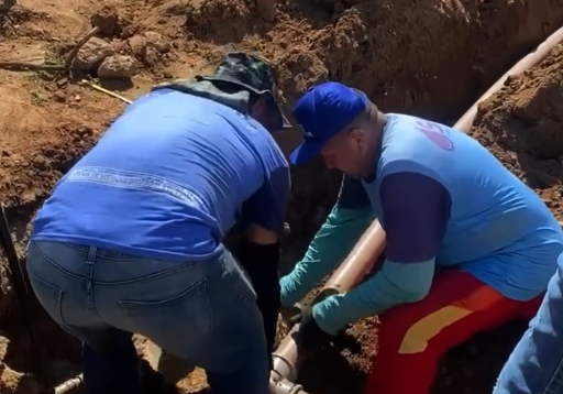 Água de volta para São Mateus e João Paulo II.