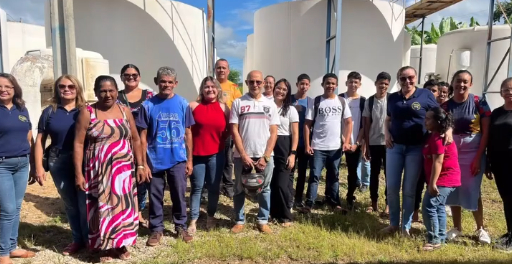 Turmas de alunos do EJA II e IV, do CEJAM fizeram uma visita as Estações de Tratamento de Água (ETA I e ETA II).