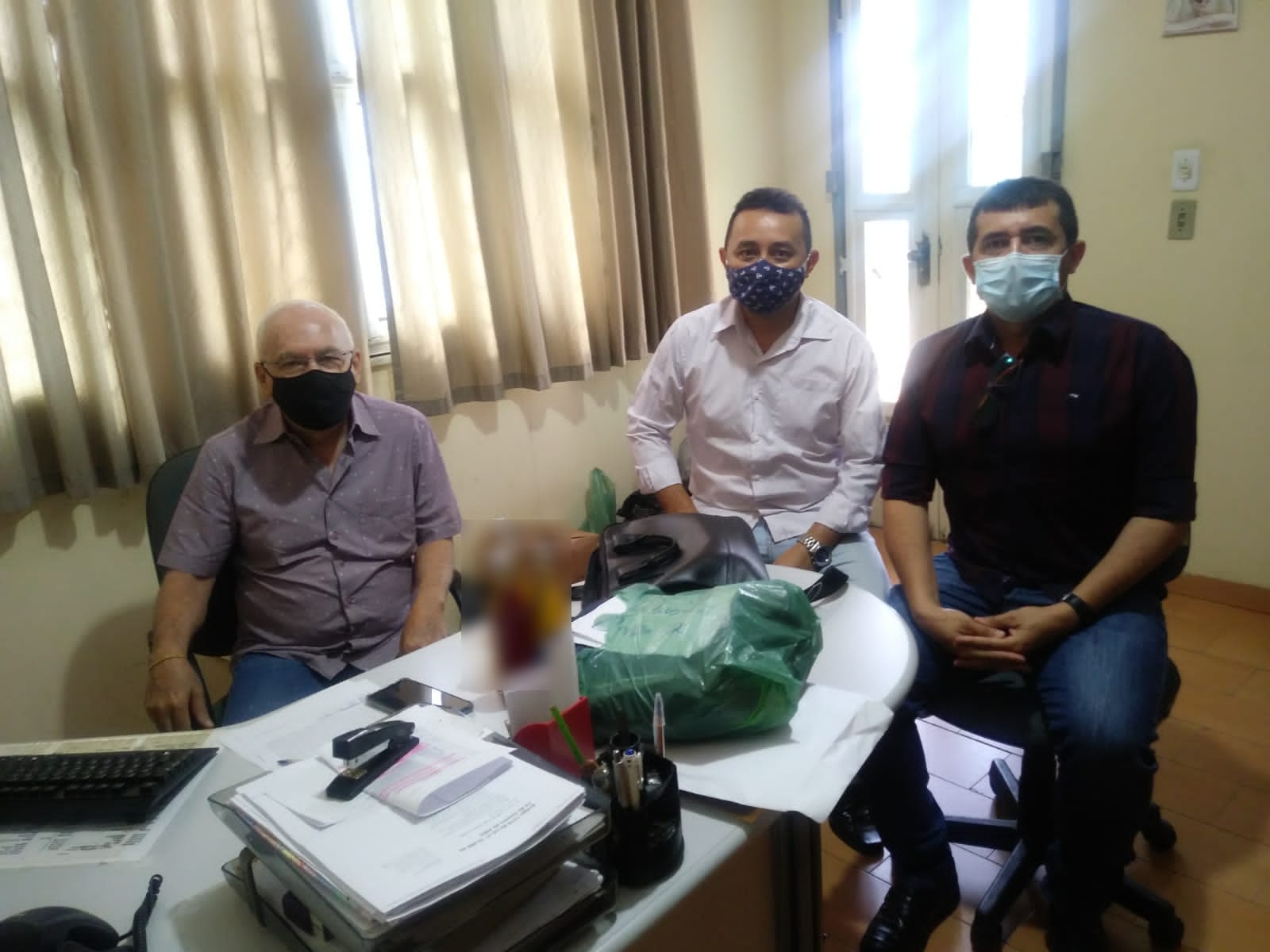 Xisto Lima, Elias Teixeira e Arimatéia Paiva