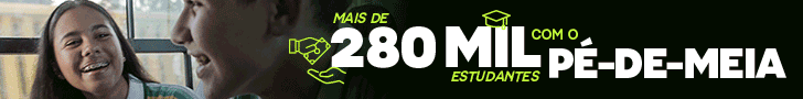 Mais de 280 mil estudantes com o pé-de-meia