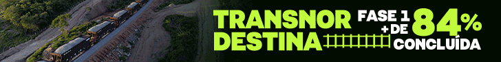 Transnordestina fase 1 + de 84% concluída