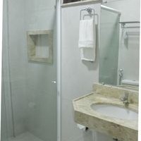 Banheiro Adaptado dos apartamentos no Hotel e Pousada Bezerra