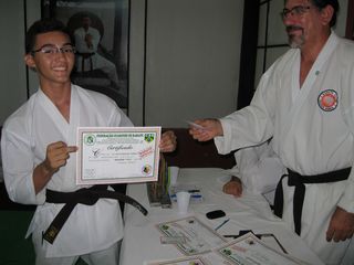 Exame de Faixa da Askaja -Projeto Karate na Comunidade - Foto 42