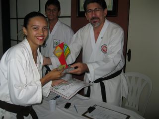 Exame de Faixa da Askaja -Projeto Karate na Comunidade - Foto 48