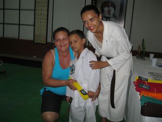 Exame de Faixa da Askaja -Projeto Karate na Comunidade - Foto 53