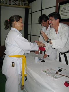 Exame de Faixa da Askaja -Projeto Karate na Comunidade - Foto 57