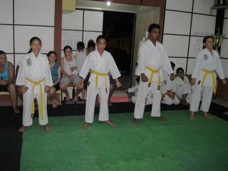 Exame de Faixa da Askaja -Projeto Karate na Comunidade - Foto 8