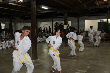 Exame de Faixa do Projeto Karate na Comunidade - Foto 107
