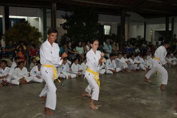 Exame de Faixa do Projeto Karate na Comunidade - Foto 108