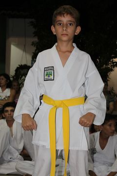 Exame de Faixa do Projeto Karate na Comunidade - Foto 111