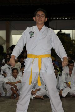 Exame de Faixa do Projeto Karate na Comunidade - Foto 113