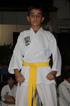 Exame de Faixa do Projeto Karate na Comunidade - Foto 126