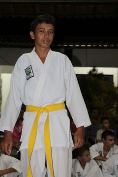 Exame de Faixa do Projeto Karate na Comunidade - Foto 130