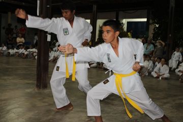 Exame de Faixa do Projeto Karate na Comunidade - Foto 139