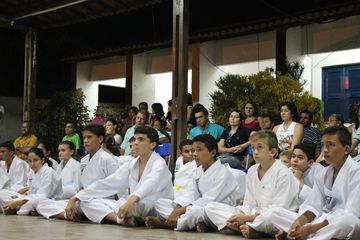 Exame de Faixa do Projeto Karate na Comunidade - Foto 15