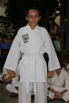 Exame de Faixa do Projeto Karate na Comunidade - Foto 177
