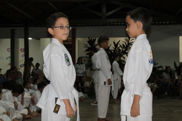 Exame de Faixa do Projeto Karate na Comunidade - Foto 180