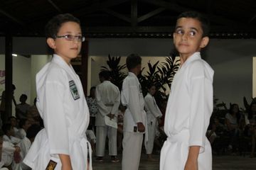 Exame de Faixa do Projeto Karate na Comunidade - Foto 181