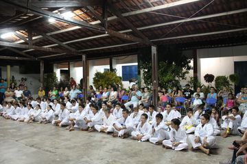 Exame de Faixa do Projeto Karate na Comunidade - Foto 2