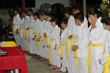 Exame de Faixa do Projeto Karate na Comunidade - Foto 201