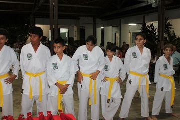 Exame de Faixa do Projeto Karate na Comunidade - Foto 206