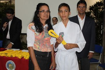Exame de Faixa do Projeto Karate na Comunidade - Foto 227