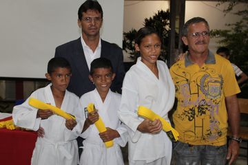 Exame de Faixa do Projeto Karate na Comunidade - Foto 238