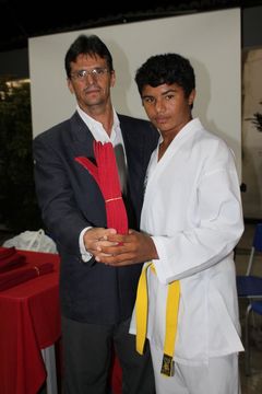 Exame de Faixa do Projeto Karate na Comunidade - Foto 265