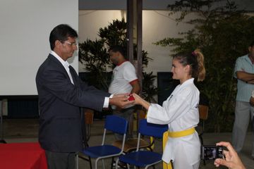 Exame de Faixa do Projeto Karate na Comunidade - Foto 279