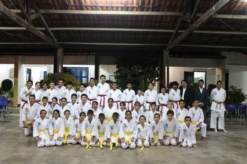Exame de Faixa do Projeto Karate na Comunidade - Foto 286
