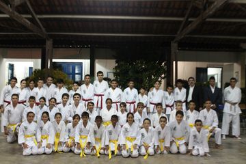 Exame de Faixa do Projeto Karate na Comunidade - Foto 287