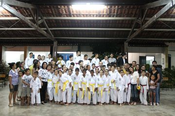 Exame de Faixa do Projeto Karate na Comunidade - Foto 293