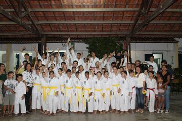 Exame de Faixa do Projeto Karate na Comunidade - Foto 296
