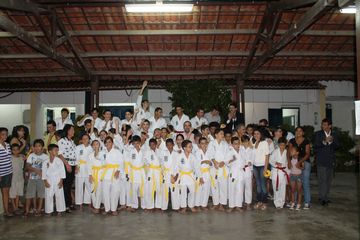Exame de Faixa do Projeto Karate na Comunidade - Foto 297