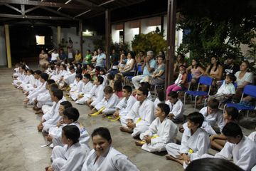 Exame de Faixa do Projeto Karate na Comunidade - Foto 4
