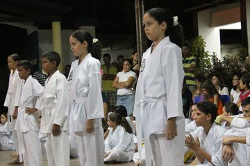 Exame de Faixa do Projeto Karate na Comunidade - Foto 67