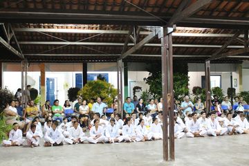Exame de Faixa do Projeto Karate na Comunidade - Foto 7