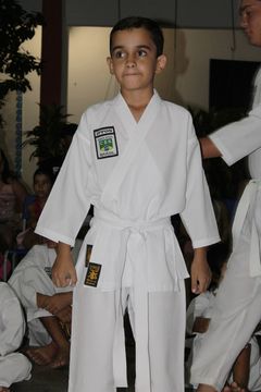 Exame de Faixa do Projeto Karate na Comunidade - Foto 70