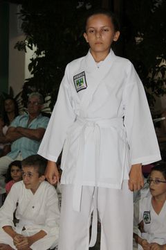 Exame de Faixa do Projeto Karate na Comunidade - Foto 72