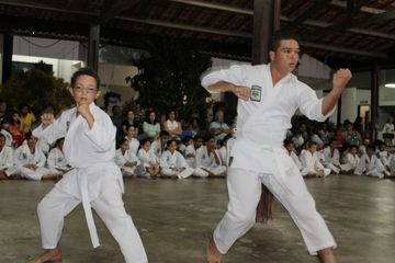 Exame de Faixa do Projeto Karate na Comunidade - Foto 78