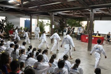 Exame de Faixa do Projeto Karate na Comunidade - Foto 83