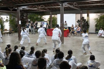 Exame de Faixa do Projeto Karate na Comunidade - Foto 85
