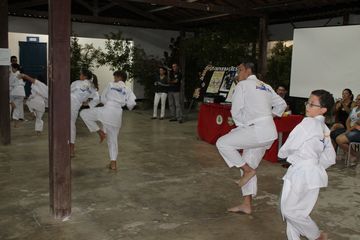 Exame de Faixa do Projeto Karate na Comunidade - Foto 90