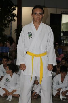 Exame de Faixa do Projeto Karate na Comunidade - Foto 95